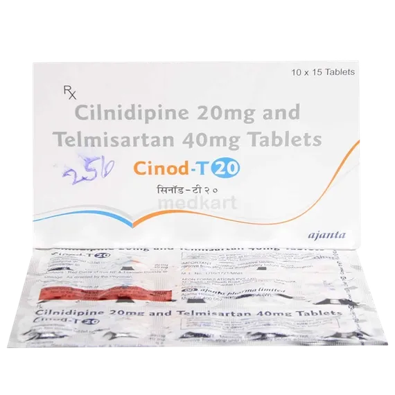 cinod t 20/40mg tablet 15's